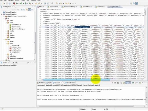 Utiliser des polices embed avec Starling Framework - des polices à partir d'une image png !