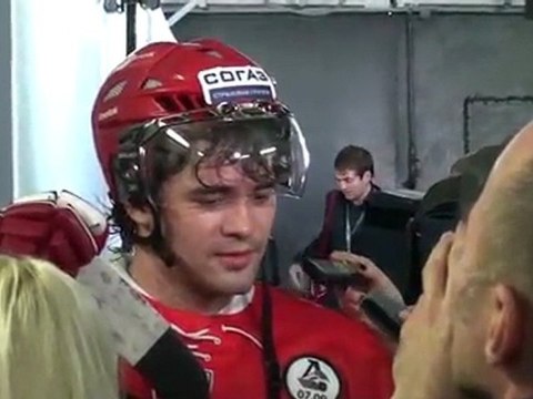 Роман Людучин после игры с к.Атлант 19.10.11.