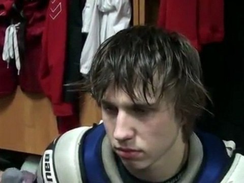 Дмитрий Вишневский после игры с к.Атлант 19.10.11.