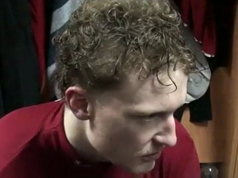 Михаил Юньков после игры с к.Атлант 19.10.11.