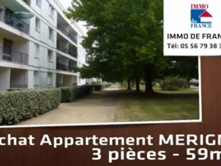A vendre - APPARTEMENT - MERIGNAC - 3 pièces - 59m²