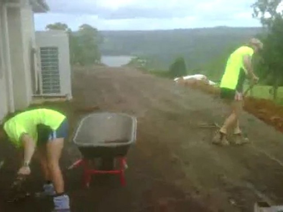 Turf Preparation- Hand leveling