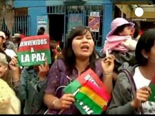 Bolivia:festa per gli indios in marcia per protesta