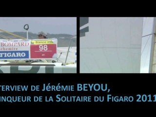 La vision stratégique d'un leader : Interview de Jérémie BEYOU, skipper BPI group et vainqueur de la Solitaire du Figaro 2011