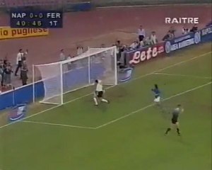Coppa Italia 1999-2000 - Napoli - Fermana 2-0 - girone 6 giornata 4