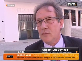 Réouverture de la piscine des Gratte-Ciel (Lyon)