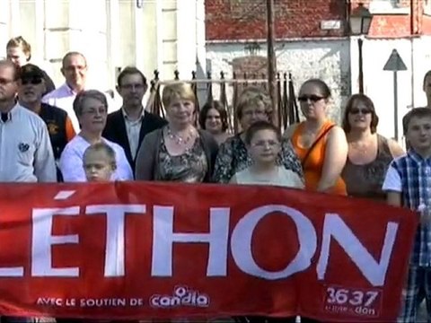 Lancement du tèlèthon 2011 au Cateau