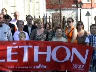 Lancement du tèlèthon 2011 au Cateau