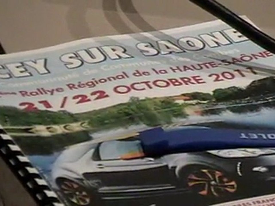 AUTO : LE 32e RALLYE DE LA HAUTE-SAONE A SCEY-SUR-SAONE