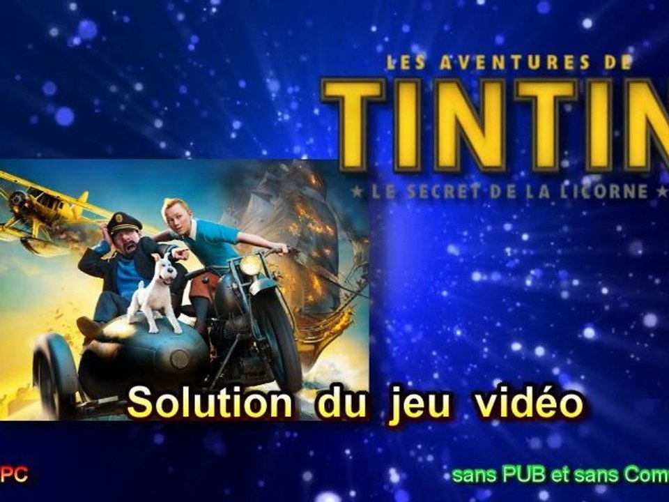 Tintin : Le secret de la Licorne -  1) Marché aux puces