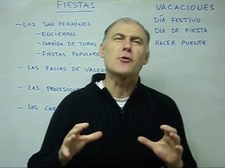 Ferias e feriados em espanhol