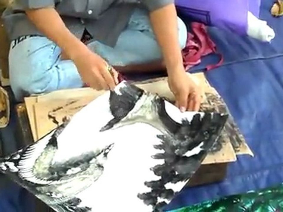 Artiste de rue - Peinture en 6 minutes