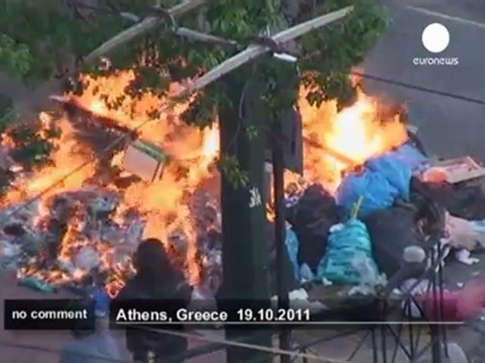 Grèce: une grève générale dégénère... - no comment