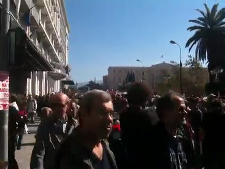 Πάνω από 50.000 διαδηλωτές στη Βουλή