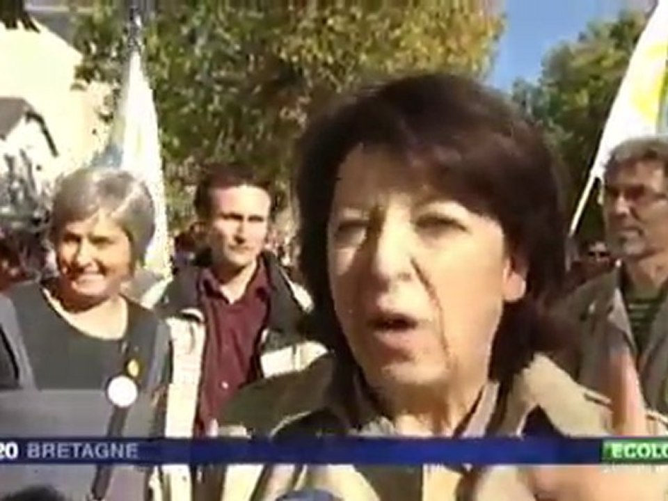 manifestation anti-nucléaire à Rennes 15 octobre 2011