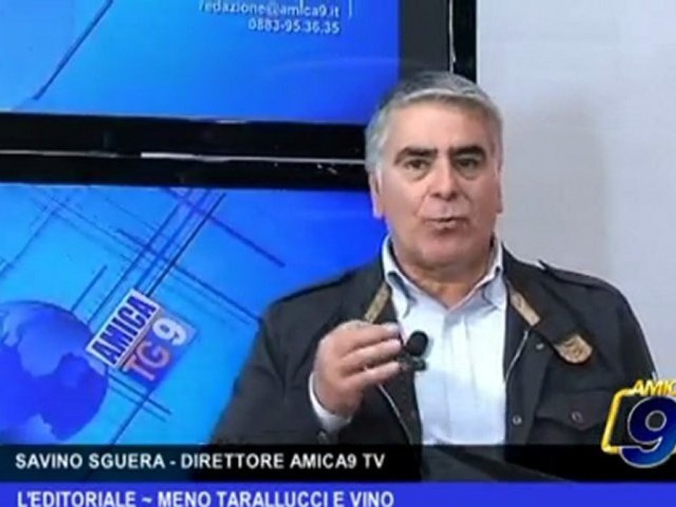 L'editoriale   Meno tarallucci e vino