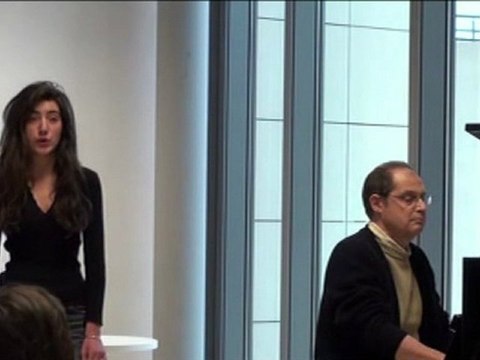 L'heure musicale du samedi 29 janvier 2011 chant: quatre airs espagnols extraits des chants populaires espagnols