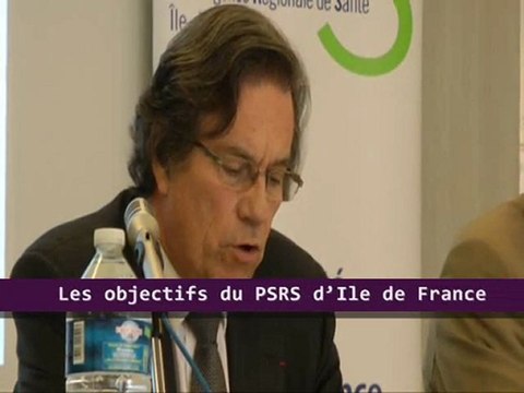 Les objectifs du PSRS : Plan stratégique régional de santé de l’agence régionale de santé d’Ile de France