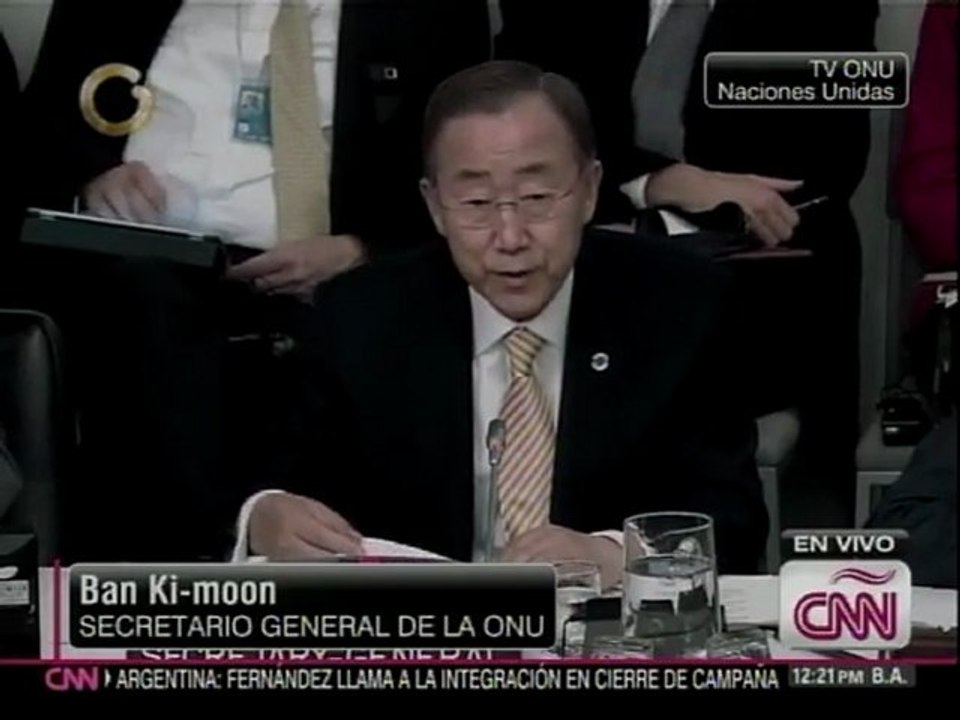 ONU reconoce muerte de Ghadafi