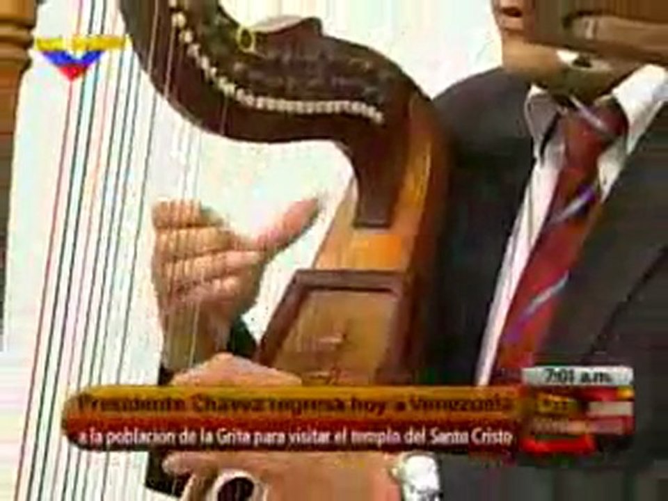 Orlando Prima y su grupo de musica venezolana interpretan Palmaritales de Arauca