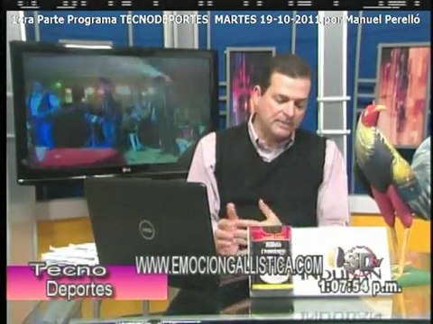 1era Parte Programa TECNODEPORTES-19-OCT.-2011 POR MANUEL PERELLÓ