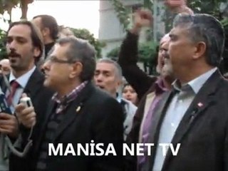 CHP MANİSA'DAN TERÖRE TEPKİ YÜRÜYÜŞÜ