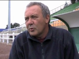 Patrick Tourenne analyse le match de l'US Bergerac face à Carmaux