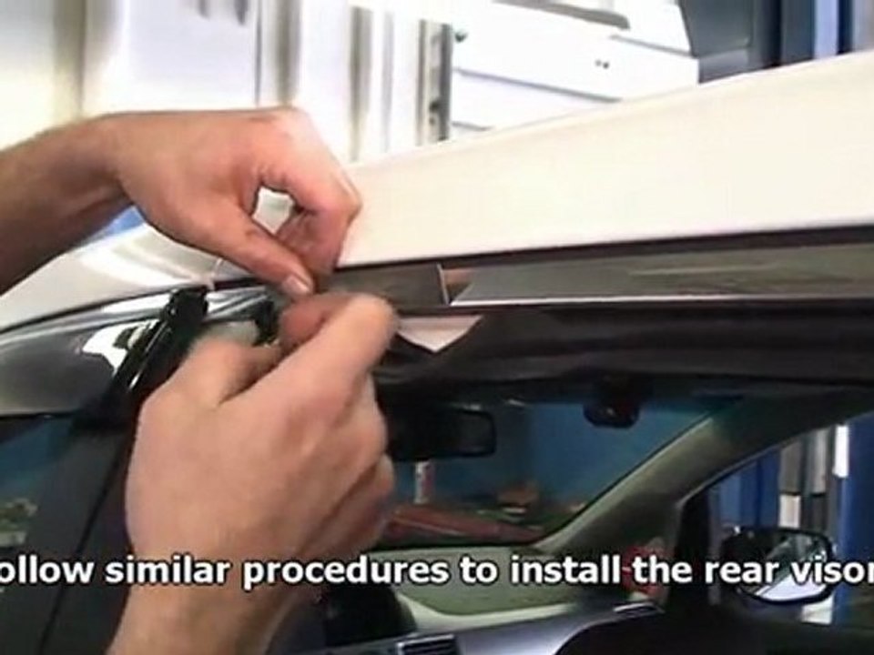 Episode #195 - 2011+ Honda Odyssey Door Visor Installation