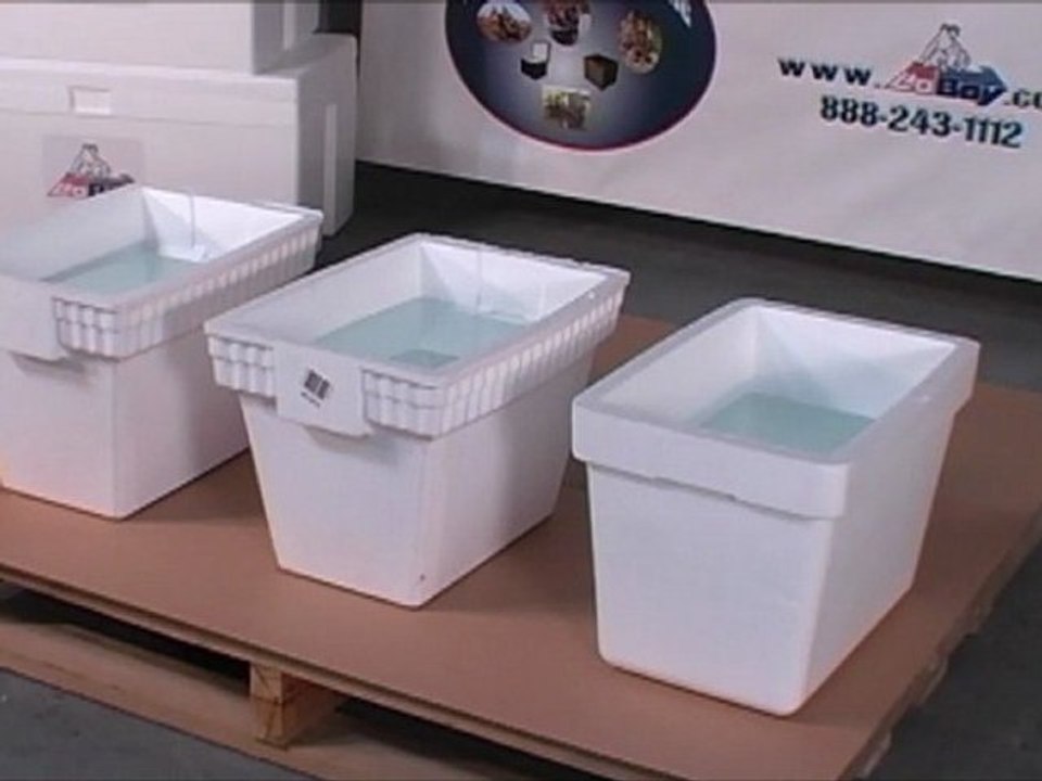 LoBoy EPS Foam Cooler Leak-Proof Demo