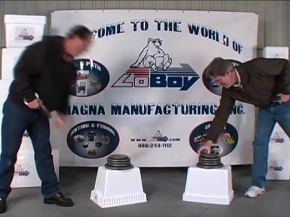 LoBoy EPS Foam Cooler Heavy Weight Endurance Demo