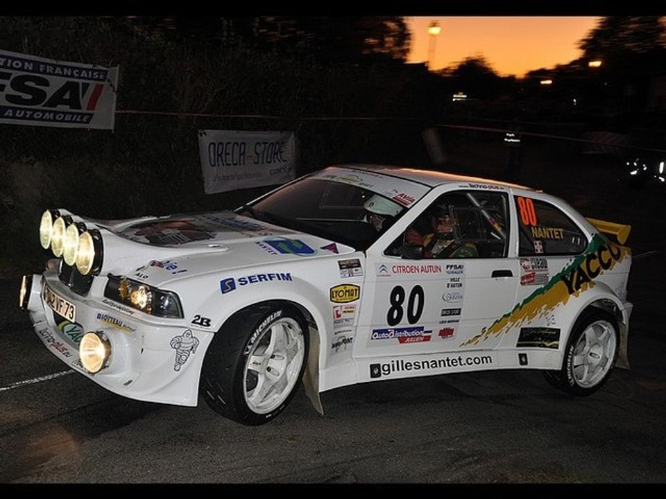 finale des rallyes 2011 cevennes var autun loeb ogier crash video42