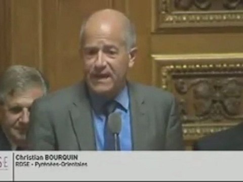 CHRISTIAN BOURQUIN SENAT QUESTIONS ECRITES 18 OCTOBRE 2011