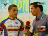 Ciclista Canelon Esperamos traer mas medallas para Venezuela