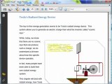 FREE ENERGY GENERATOR Tesla Energy Generator