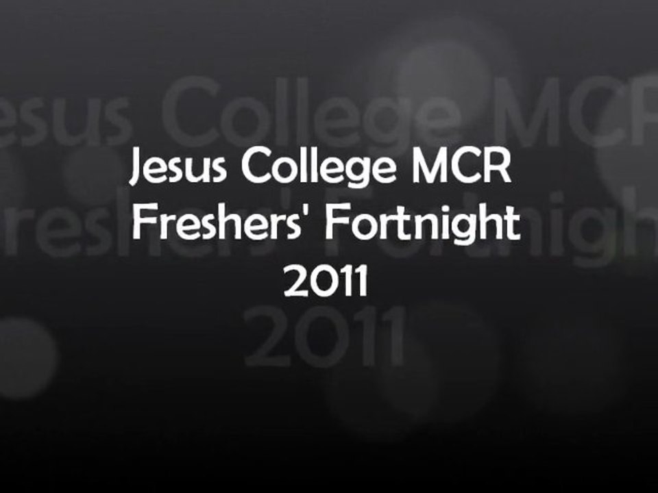 Jesus MCR Freshers' Fortnight