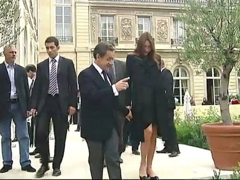Couple Bruni-Sarkozy : le bébé s'appelle Giulia