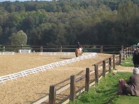 Jeanne et Flocon Poney 2 Préliminaire 16-10-11