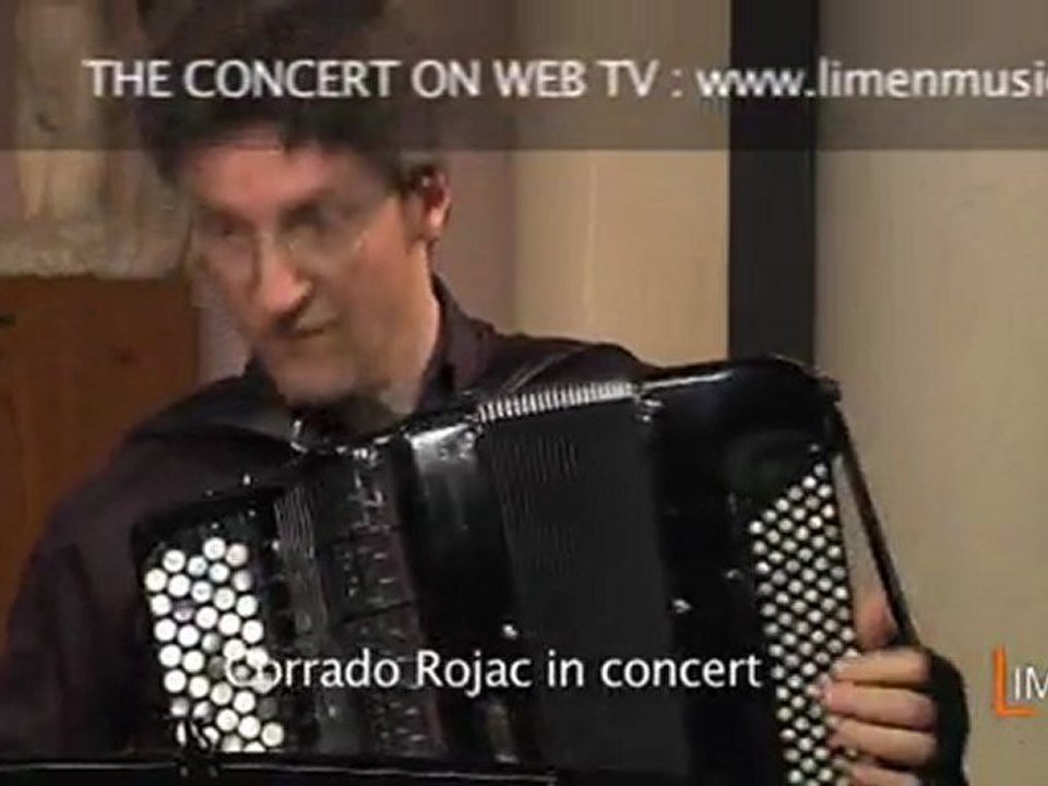 Corrado Rojac plays Vanoni, Baĉa and Barroso
