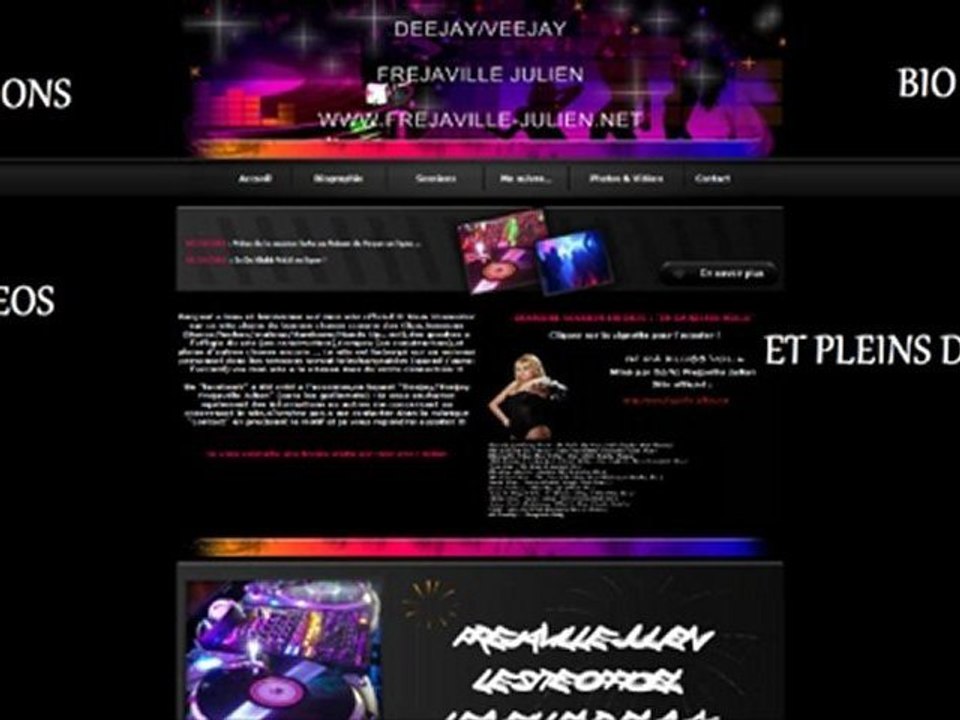 Promo site (www.frejaville-julien.net)