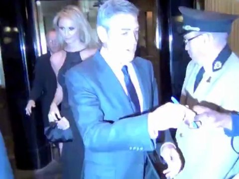 George Clooney Shows Off His Leading Lady in London