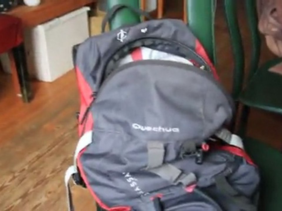 Olga dans le sac à dos et qui baffe gilda 20 oct 2011