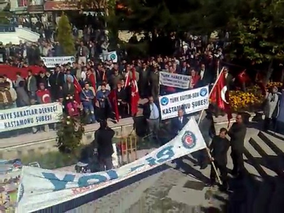 KASTAMONU TERÖR MİTİNGİ