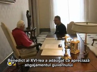 Benedict al XVI-lea: Sfântul Scaun apără valorile