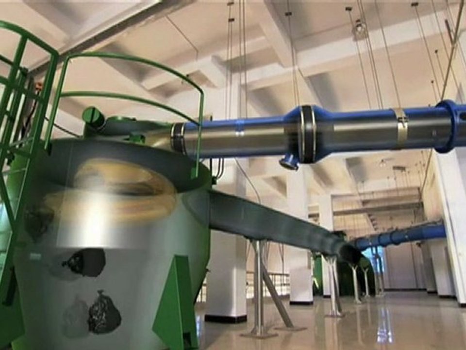 Veolia Propreté : Collecte pneumatique à Romainville (93)