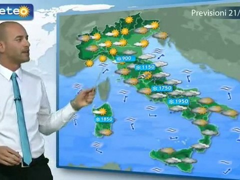 Meteo Italia 21/10/2011 - Previsioni by ilMeteo.it