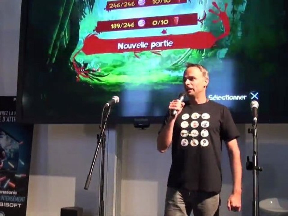 Présentation de Rayman Origins (PGW 2011)