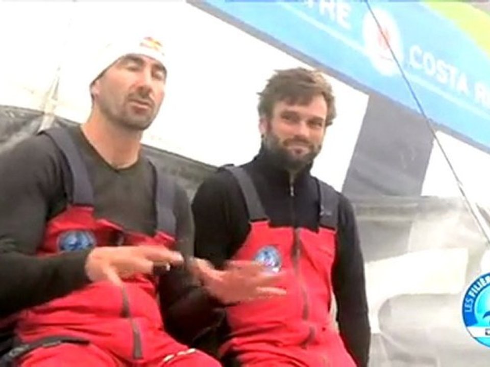Marc Thiercelin et Luc Alphand : à quelques jours du départ de la Transat Jacques Vabre 2011