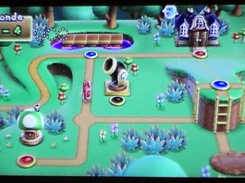 W.T new super mario bros wii part 22:(bonus)les niveaux qu'on a pas fait+les canons(part 1\3)
