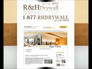 Drywall Repair Northern California, East Bay Ca, South Bay, Santa Clara Ca