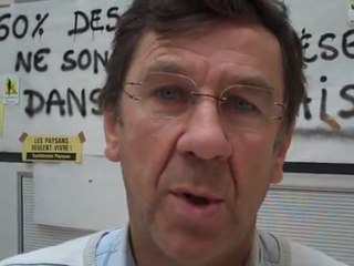 La Confédération Paysanne sort dans le calme de la Maison du lait
